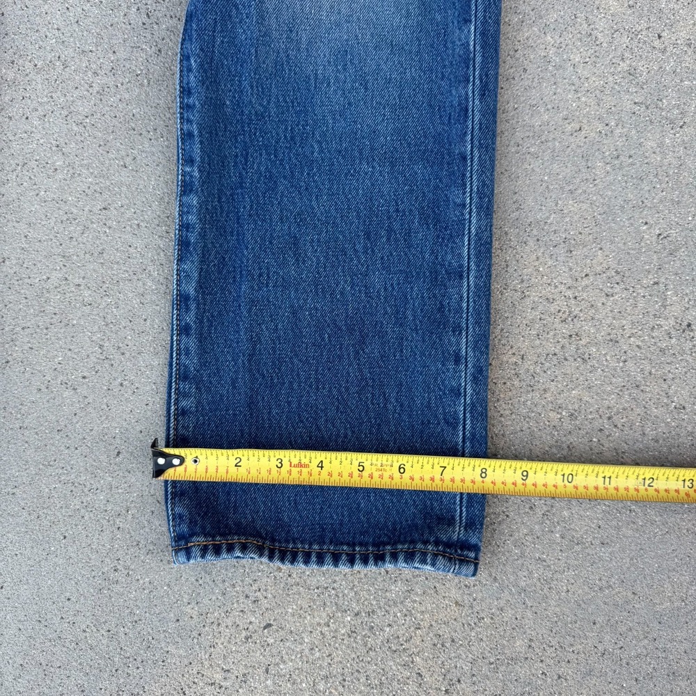 Levi's 501 93' Jeans Men's 32x30 Straight Leg Medium Wash Button Fly Cotton - Picture 6 of 11